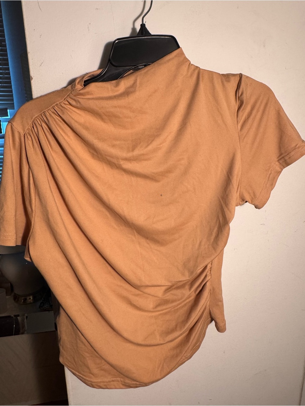 Women’s Short Sleeve Crewneck Top in Cream